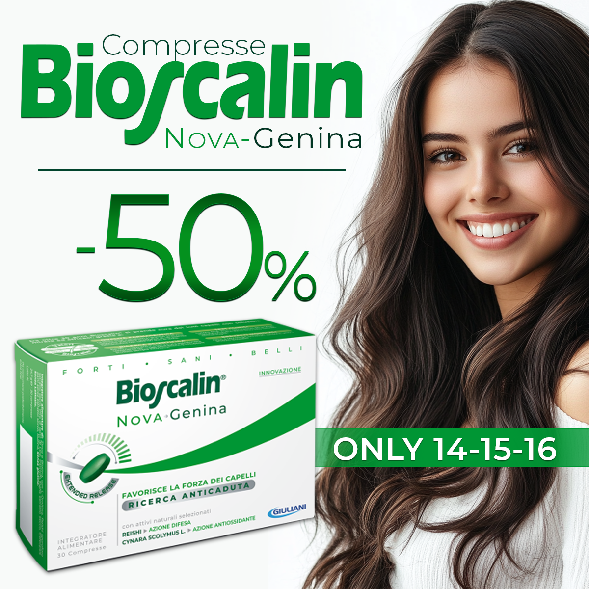 Promo a Tempo Limitato Bioscalin